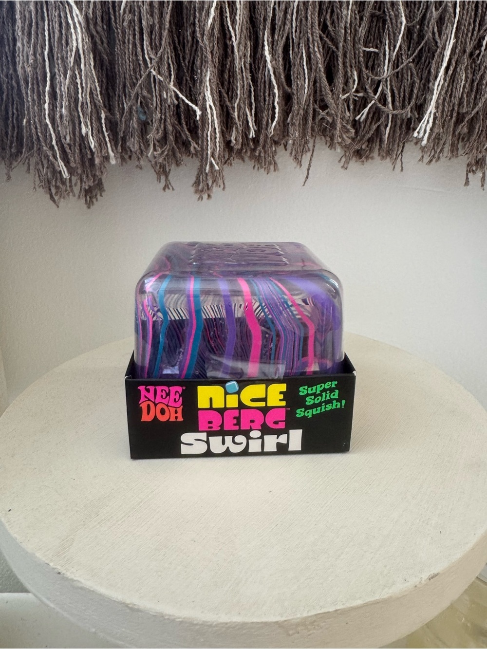 Needoh NiceBurg Swirl- Pink, Purple & Blue